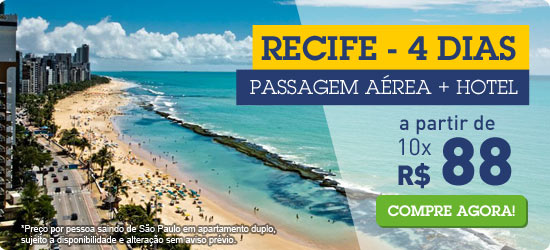 Pacote para Recife