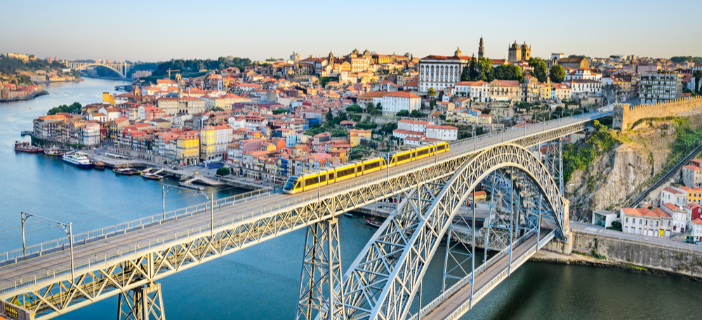 Roteiro em Portugal, Roteiro de trem em Portugal