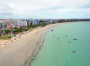 Vista aérea de Maceió, Alagoas