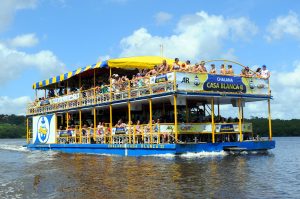Passeio de chalana, Porto Seguro