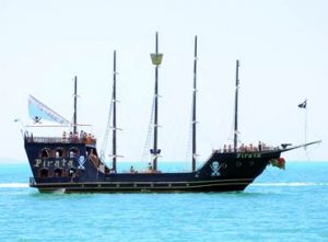 Navio pirata, Balneário Camboriú