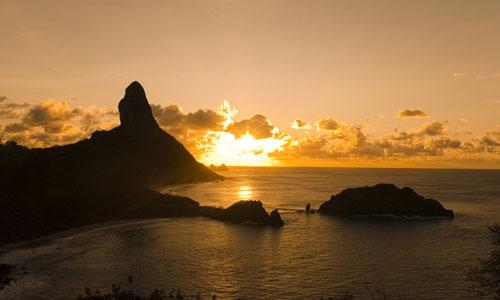 Fernando de Noronha, pôr do sol