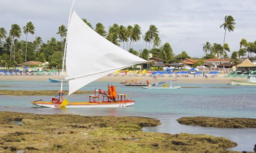 Porto de Galinhas, jangada