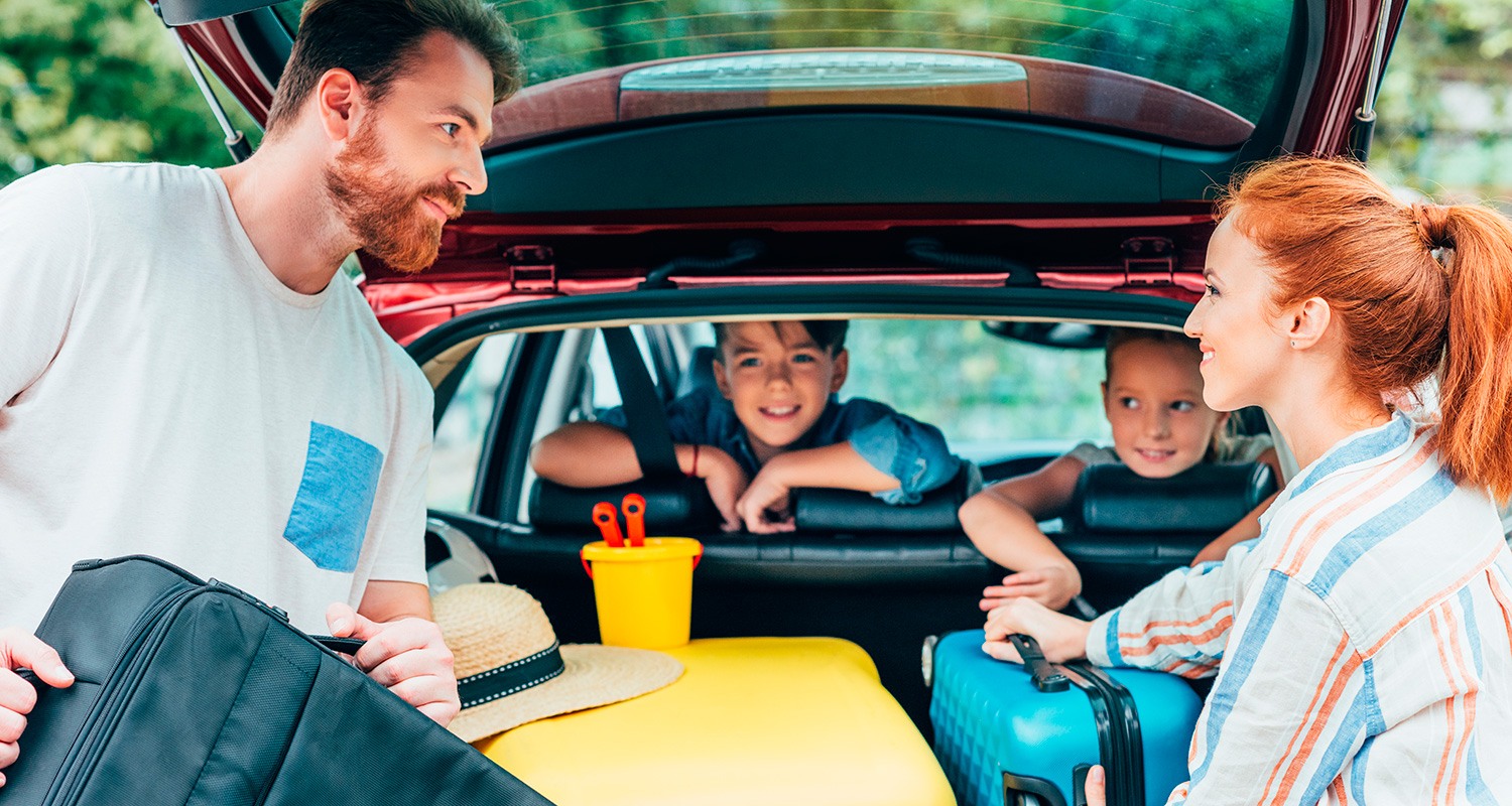 Família viajando