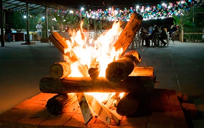Guarany Eco Resort, fogueira