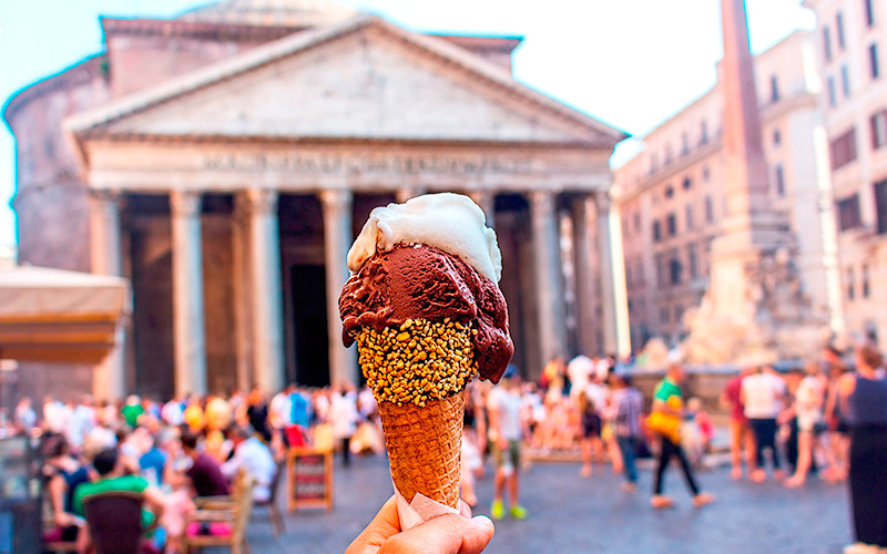 gelato-rome-italy