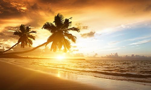 Pôr do sol em Punta Cana