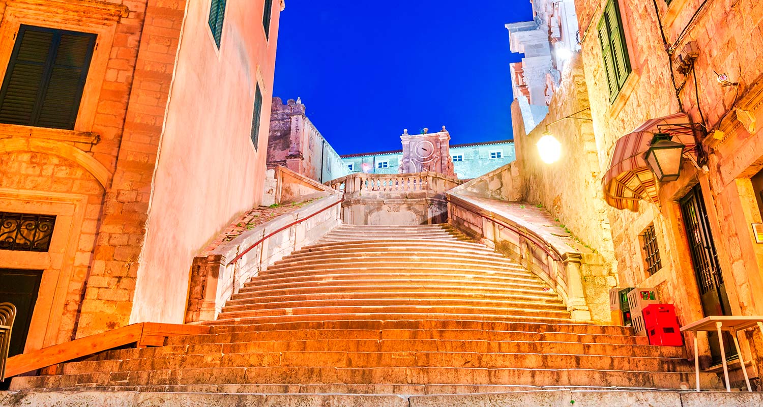 Dubrovnik, Escadaria Jesuita