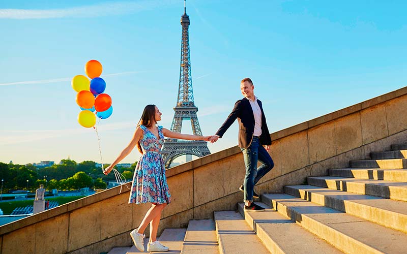 Casal em Paris
