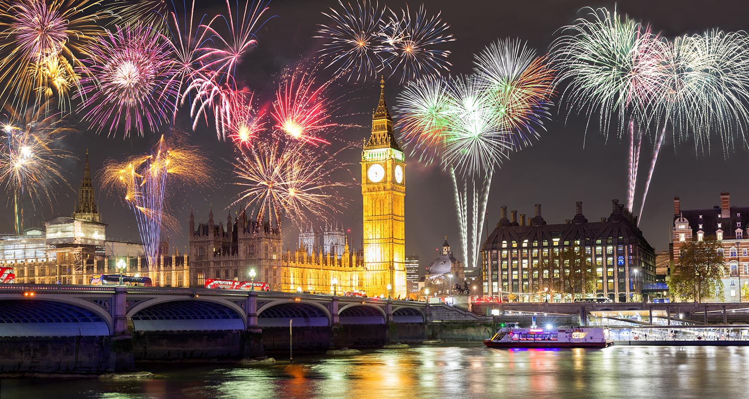 Ano Novo em Londres