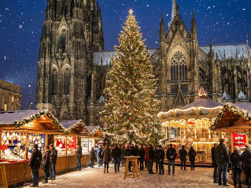 Conhecida mundialmente como a Capital do Natal, Estrasburgo abriga o Christkindelsmärik, o mercado mais antigo da França, realizado desde 1570. 