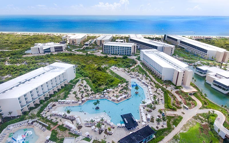 Grand Palladium Costa Mujeres vista aérea