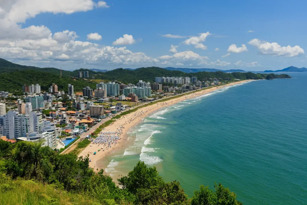 A Praia Central é o coração pulsante de Balneário Camboriú.