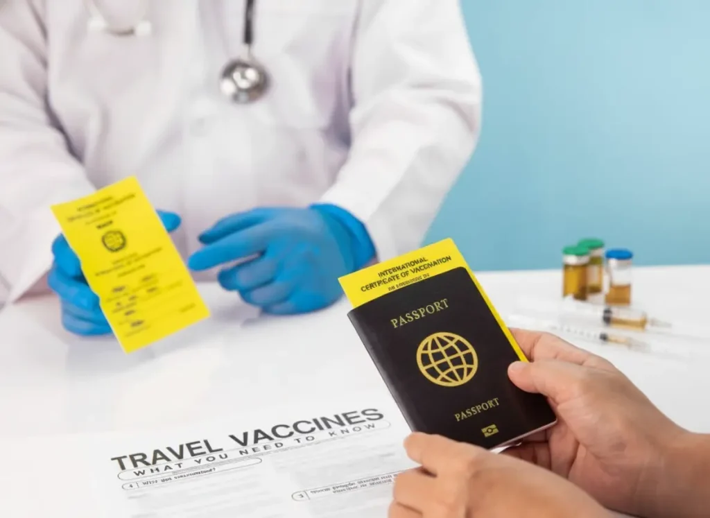 Esteja sempre em dia com a sua carteira de vacinação.
