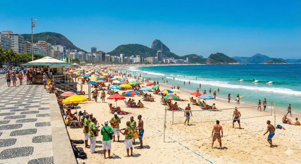 O verão no Rio de Janeiro é um evento cultural.