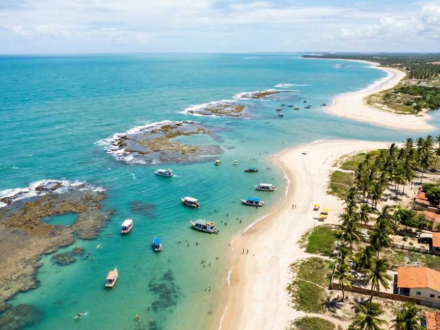 A região é rica de uma beleza única e admirável, você vai passar dias incríveis em Maracajaú!