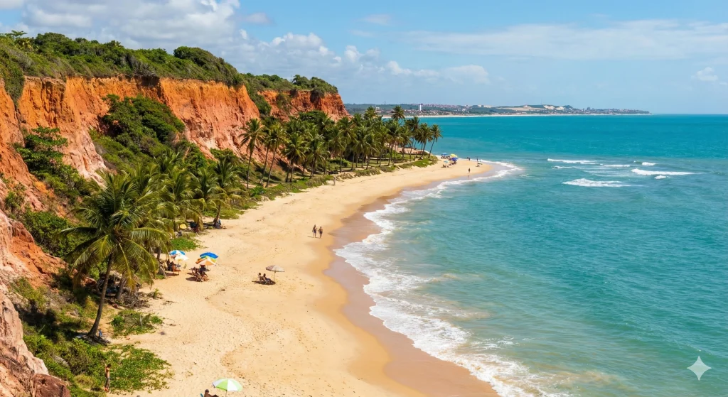 Localizada logo ao sul de Ponta Negra, Cotovelo é a primeira praia do litoral sul e uma dica de ouro para você que está conhecendo as praias de Natal.