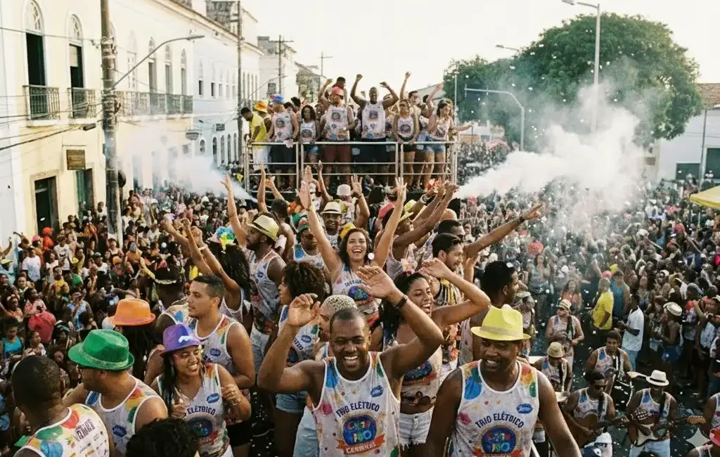 Prepare-se para dias de muita música e alegria na Passarela do Descobrimento durante o Carnaval em Porto Seguro.