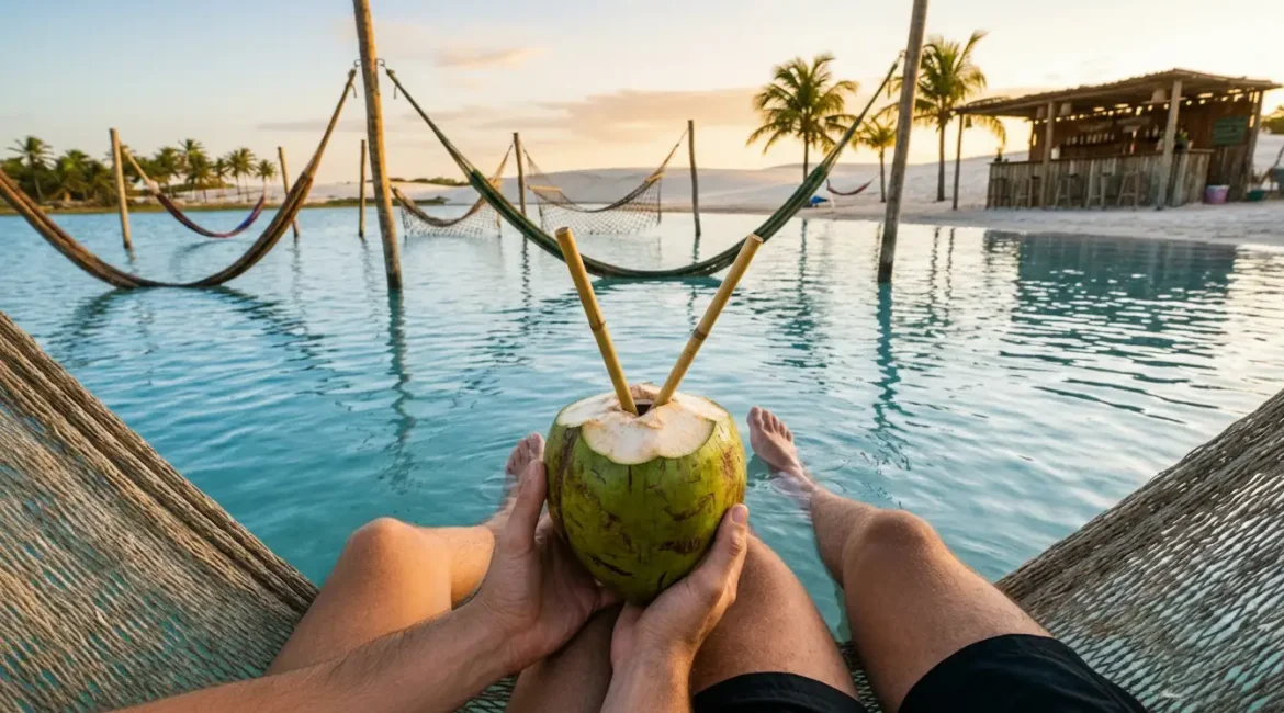 Viva os melhores momentos na Lagoa do Paraíso em Jericoacoara!