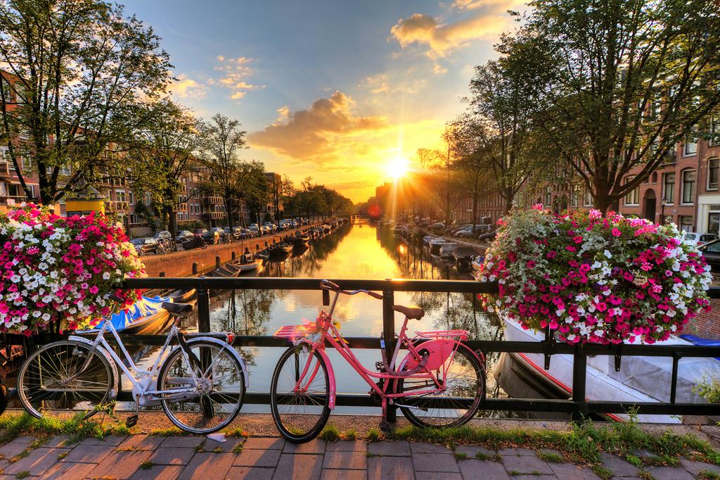 Holanda é conhecido como o país das flores e em abril ela fica ainda mais linda com a primavera