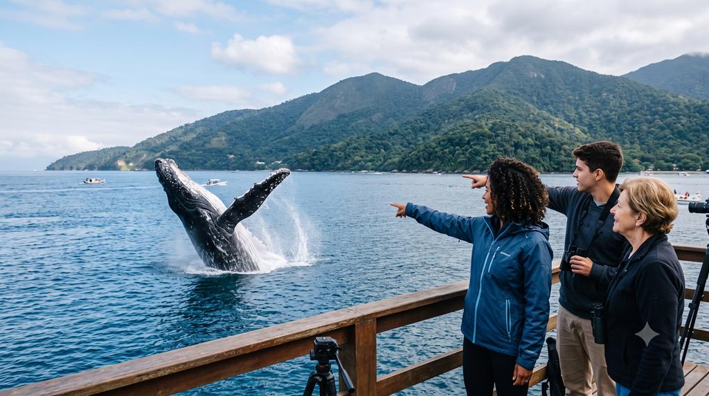 Veja mais sobre a temporada de baleias em Ilhabela e planeje a sua próxima viagem para ver esse fenômeno de perto