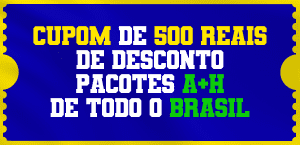 CUPOM DE ATÉ R$ 500 DE DESCONTO NO A+H