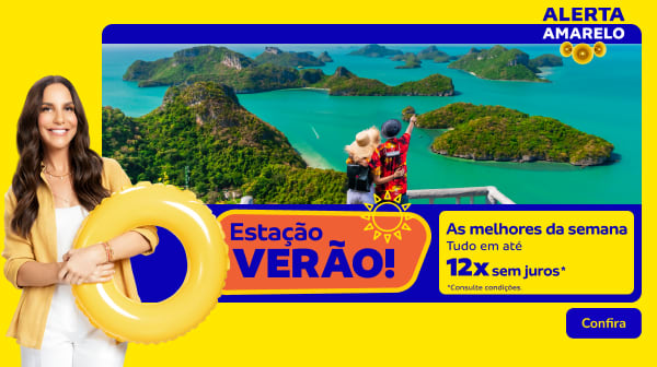 As melhores da semana em até 12x sem juros*
