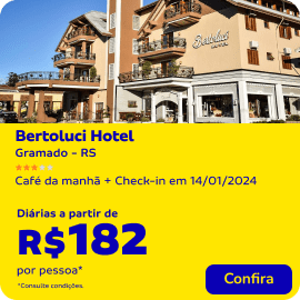 Bertoluci Hotel em Gramado - RS