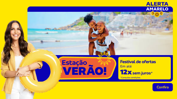 Festival de Ofertas em até 12x sem juros*