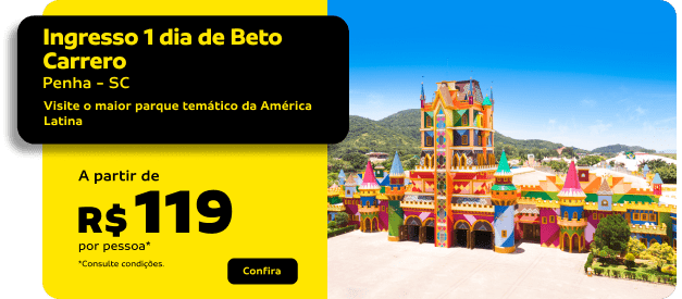 Ingresso 1 dia de Beto Carrero 