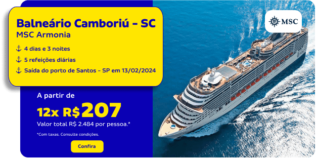 Balneário Camboriú - SC /  MSC Armonia