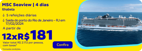 MSC Seaview | 4 dias 