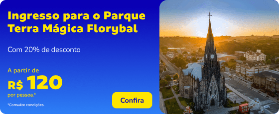 Ingresso para o Parque Terra Mágica Florybal