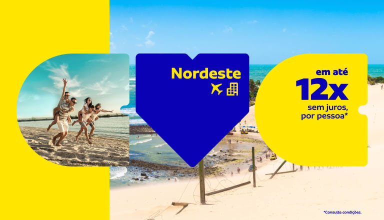 Pacotes para o Nordeste I CVC Viagens