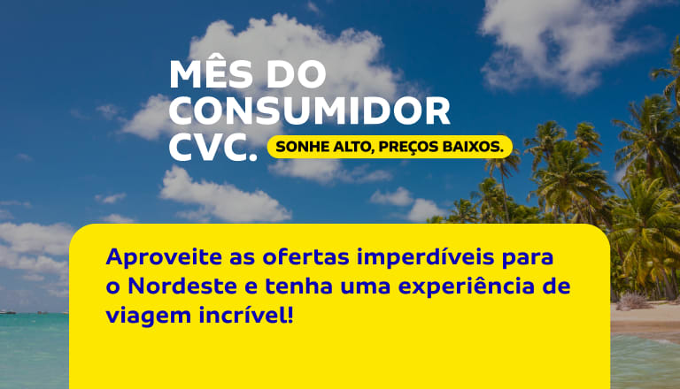 Pacotes de viagem para o Nordeste: hospedagem, passagens e muito mais!