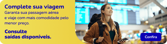 Garanta sua passagem aérea