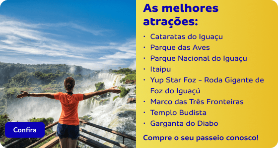 As melhores atrações de Foz