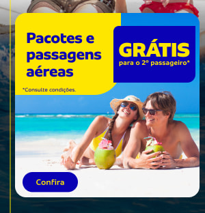 Pacotes e passagens aéreas 