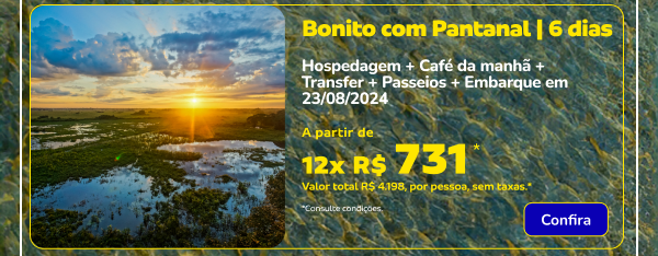 Bonito com Pantanal