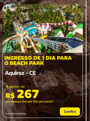 Ingresso de 1 dia para Beach Park
