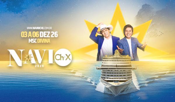 Navio Chitãozinho & Xororó: o cruzeiro da música sertaneja
