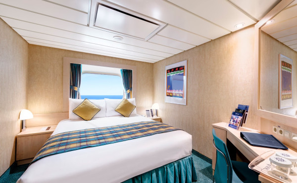 Cabines com vista para o mar
