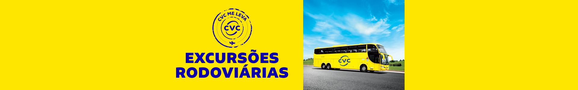 Excursões Rodoviárias com embarques de todo Brasil