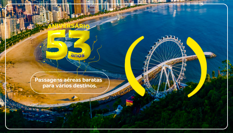 Promoção de passagens aéreas CVC