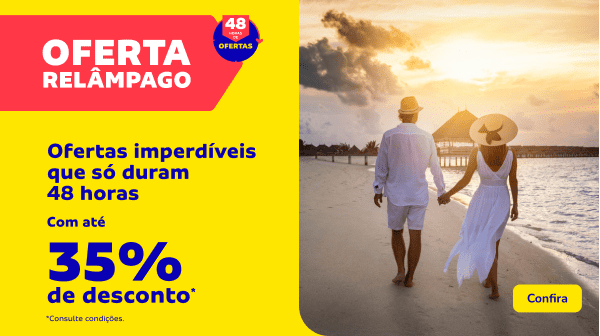 Ofertas imperdíveis que só duram 48 horas com até 35% de desconto*