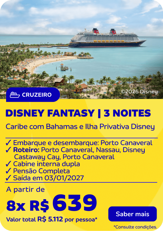 Disney Fantasy | 3 Noites