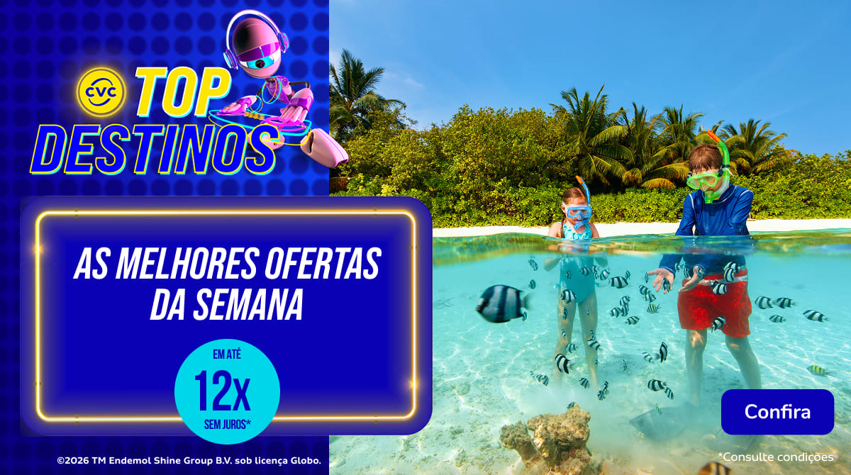 AS MELHORES OFERTAS DA SEMANA EM ATÉ 12X SEM JUROS