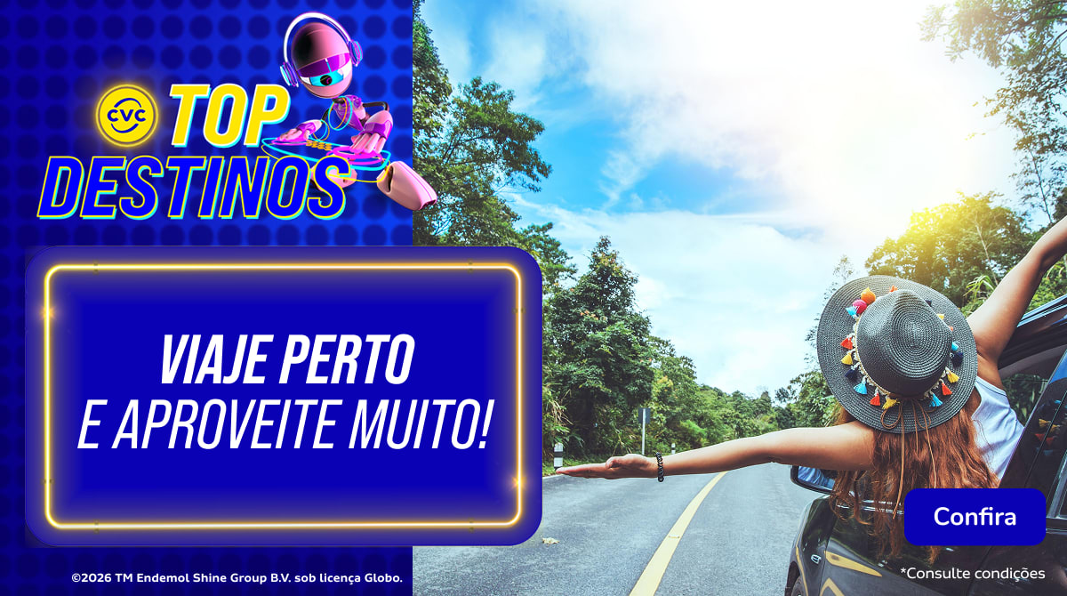 Viaje perto e aproveite muito!