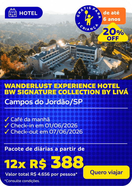 Wanderlust Experience Hotel Bw Signature Collection by Livá - Campos do Jordão/SP