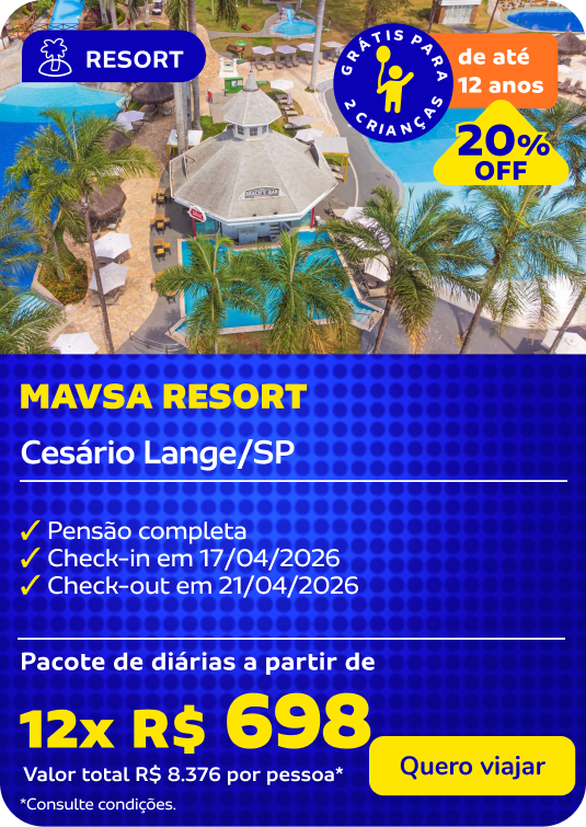 MAVSA RESORT - Cesário Lange/SP